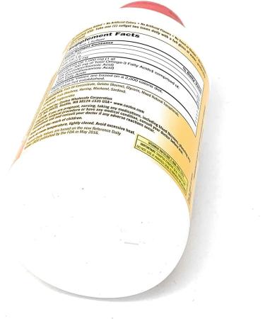 Kirkland Signature Fish Oil Concentrate with Omega-3 Fatty Acids 800 Softgels 1000mg Unflavored 400 Count (Pack of 1) - Buy Online on GoSupps.com