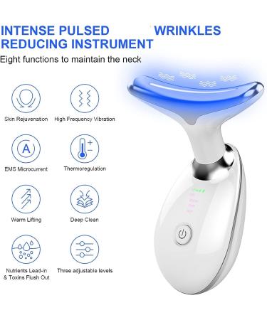 JYHSGD Firming Wrinkle Device for Neck & Face - Vibration Massager for Double Chin Reduction, Wrinkle Appearance, and Skin Tightening - Buy Online on GoSupps.com