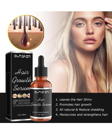 Hair Growth Serum Thickening & Nourishing Hair Oil Hair Growth Oil Essential Oils for Hair Carefor Dry Damaged Hair Hair Thickening Products for Women - Buy Online on GoSupps.com