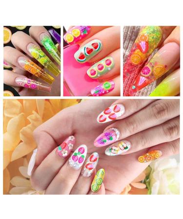 Fruit Nail Art Slices - Triangle Watermelon | DIY Manicure Decor for Home & Nail Shops - Buy Online on GoSupps.com