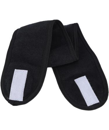 Spa Head Bands Soft Cloth Facial Makeup Head Wrap Skincare Shower Sports Hair Wrap Facial Headbands Esthetician (Ant cloth hairband black) - Buy Online on GoSupps.com