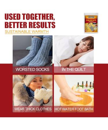 10 Piece Toe Warmers - Durable & Safe Air Activated Heating Pillows | 8 Hours of Natural Heat Stickers for Women - Shop Internationally! - Buy Online on GoSupps.com