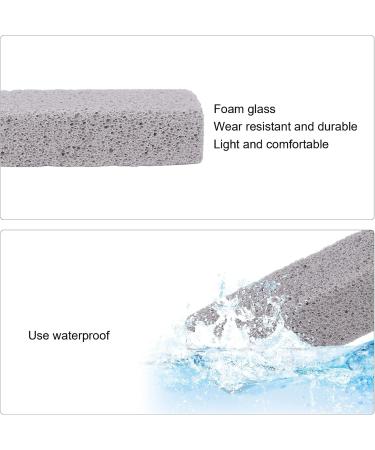 Natural Pedicure Stone & Bimsstone Scrubber - Dead Skin Remover for a Spa-Like Home Foot Care Experience - Buy Online on GoSupps.com