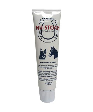 Animal Ointment Nu-Stock All Purpose, Non-Toxic and Steroid-Free, 12-oz
