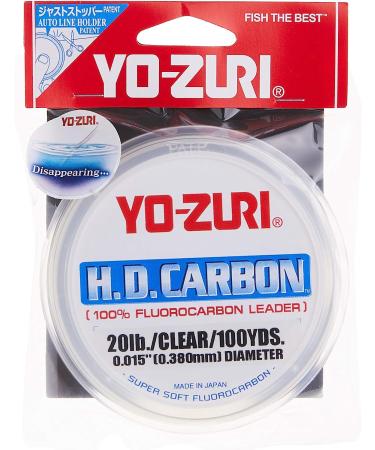 Yo-Zuri H.D. Carbon Fluorocarbon Leader Line 30lb/30yd - Premium Quality Leader Line for Fishing - Buy Online on GoSupps.com
