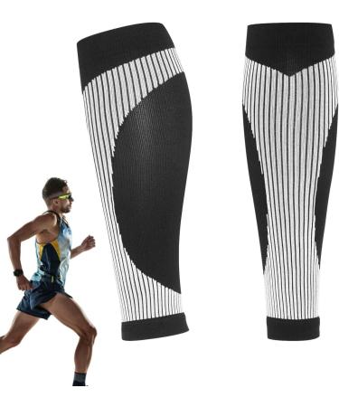 Ximan Leg Compression Cuff Footless Socks - Sweat-Absorbing Breathable Calf Sleeves for Fitness & Tennis - Size S-M - International Shipping Available - Buy Online on GoSupps.com