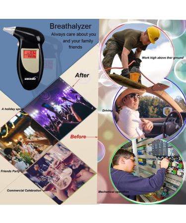 GREENWON Breathalyzer Keychain - Digital Alcohol Tester with Audible Alert and LCD Display - Portable & Reliable for Personal Use - Buy Online on GoSupps.com