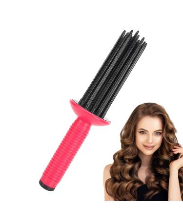 Ziennhu Hot Air Curler Nonslip Ergonomic Hair Styling Curl Curling Brush For Women 2in1 Hot Air Comb For Curling & Volumization Perfect for Home Travel Events Dating Stage Use