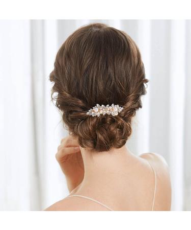 JYTDBCS Pearl Hair Barrette Crystal Pearl wedding hair accessories for women pearl hair pins pearl hair accessories pearl hair barrettes for women pearl hair pins - Buy Online on GoSupps.com