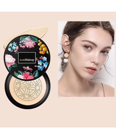 Mushroom Head Air Cushion BB Cream Concealer for Lasting Nude Makeup - Moisturizing & Brightening CC Liquid Foundation - Natural Makeup Base Primer for Even Skin Tone - Buy Online on GoSupps.com