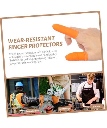 Buy NOLITOY 100pcs Non-Slip Finger Cots - Wear-Resistant Rubber Protectors for Touchscreens & Cell Phones - Disposable Silicone Gel Thumb Covers - Buy Online on GoSupps.com