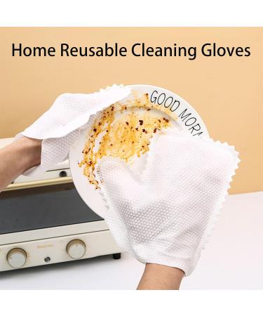 Multi-purpose Washable Dusting Gloves Home Reusable Cleaning Gloves 10pcs - Buy Online on GoSupps.com