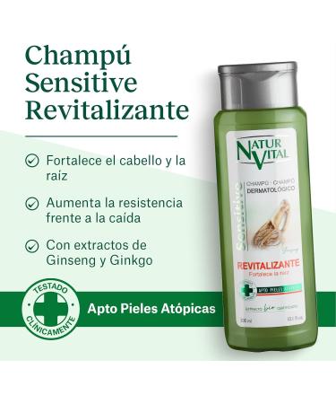 Champu Sensitive Revitalizing 300 Ml - Buy Online on GoSupps.com