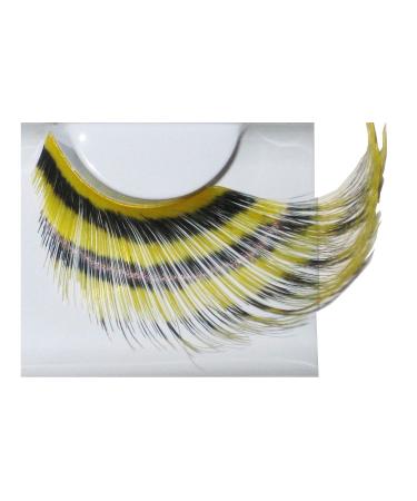 Eulenspiegel 000762 - Eyelashes yellow-black 1 ml special eyelash glue instructions