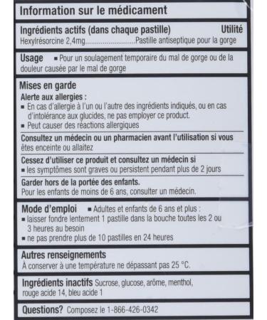 Strepsils Fast and Effective Relief for Sore Throat Lozenges Black Current 36 count - Buy Online on GoSupps.com