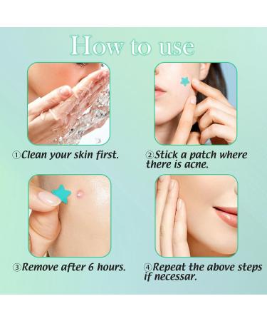 Star Pimple Patches - 240 Hydrocolloid Acne Dots with Tea Tree Oil | 3 Sizes & 6 Colors for Blemish Relief - Buy Online on GoSupps.com