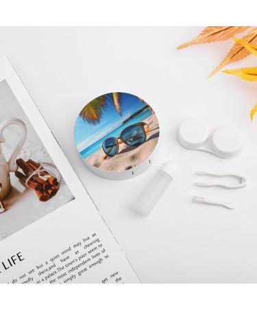 Summer Travel Contact Lens Case - Portable Glasses & Storage Box for Contact Lenses - Buy Online on GoSupps.com