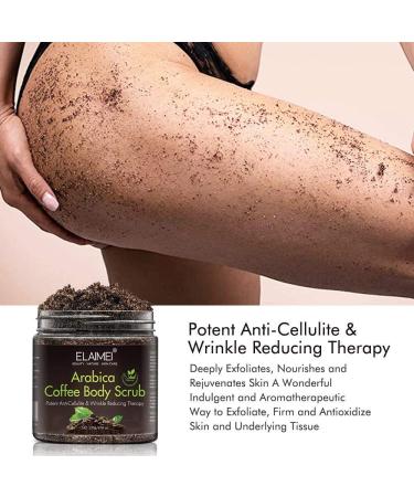 Organic Coffee Scrub for Acne, Cellulite, Stretch Marks | Spider Vein & Varicose Vein Therapy | Eczema Treatment - Buy Online on GoSupps.com