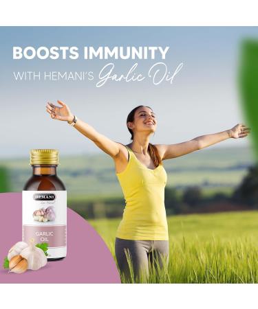 Huile d'ail pour la repousse des cheveux - Hemani Amande 30 ml (Lot de 1) - Buy Online on GoSupps.com