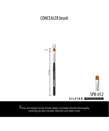 SILSTAR Professional Concealer Brush - Perfectly Blend and Conceal for Flawless Makeup - Buy Online on GoSupps.com