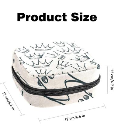 Shop Women's Crown Princess Beige Period Kit - Bonds Storage Pockets & Pocket Bag for Girls - Buy Online on GoSupps.com