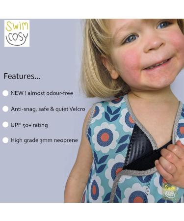 Swim Cosy Baby/Toddler Wetsuit Vest UPF50 Neoprene Wrap - Unicorns Dinosaurs Ducks - MEDIUM 6-18 Months - Buy Online on GoSupps.com