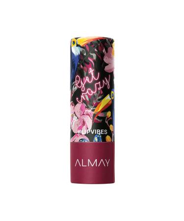 Lipstick with Vitamin E Oil & Shea Butter by Almay  Matte Finish  Hypoallergenic  Get Crazy  0.14 Oz
