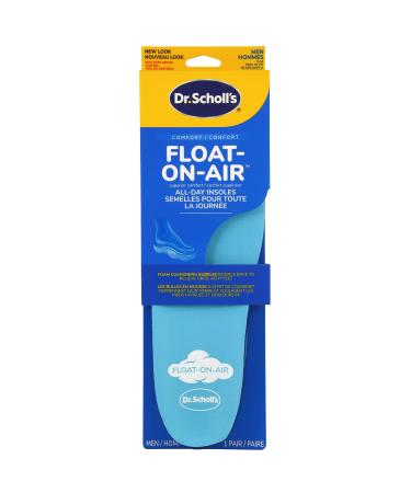 Dr. Scholl's Float-On-Air Comfort Insoles Men 1 Pair Full Length