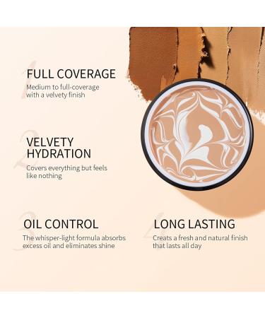 HZXY Waterproof Concealer Cream Multi-tasking Full Coverage Waterproof Makeup Foundation Full Coverage of Pores (7#) - Buy Online on GoSupps.com