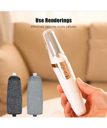 6-Pack Replacement Heads for Finishing Touch Flawless Pedi Electric Tool - 3 Black Coarse and 3 Gray Fine Roller Refills - Buy Online on GoSupps.com