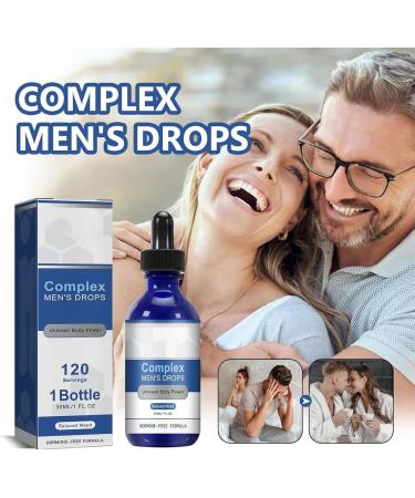 NexusBio Labs Complex Men's Drops 30ml - Concentrated Formula for Men (2PC) | Boost Vitality & Wellness - Buy Online on GoSupps.com