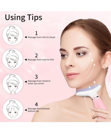 3 in 1 Portable Face Neck Beauty Device - Skin Care Massager Tool for Glowing Skin - Buy Online on GoSupps.com