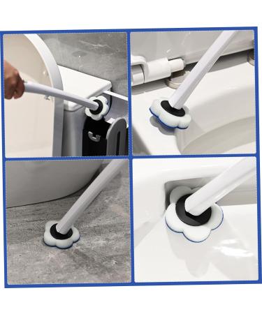 Toilet Wand Refills 40Pcs Disposable Toilet Brush Refills Toilet Scrubber Refill Not Easy to Fall Off Toilet Brush Replacement with Cleaning Solution - Buy Online on GoSupps.com