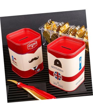 Mikinona Metal Container Set - 4-Piece Blade Recycling Box for Safe Razor Blade Disposal | Organizer Case in White Tin - Buy Online on GoSupps.com