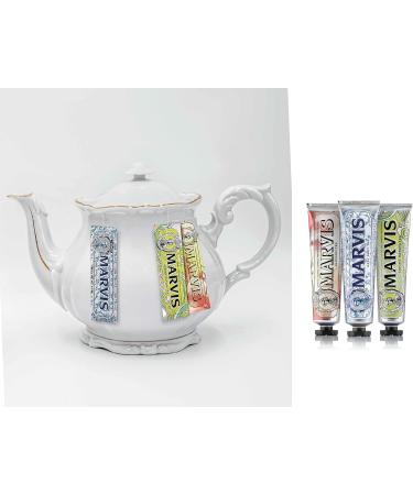 Marvis Earl Gray Tea Toothpaste - Black Tea & Bergamot Flavor - Limited Edition - 75ml - Buy Online on GoSupps.com