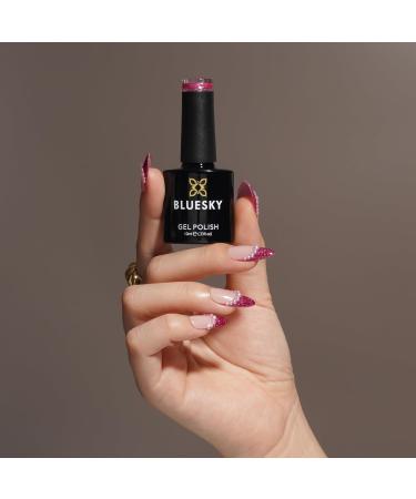 Bluesky Gel Nail Polish 10ml Matrix Rose - LVM06 Pink Soak-Off Gel Polish for 21 Day Manicure Professional Salon& Home Use Requires Curing Under UV/LED Lamp - Buy Online on GoSupps.com