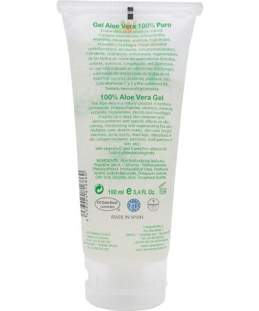 Natura Canaria 100% Aloe Vera Gel - 100ml Tube (Pack of 2) | Buy Internationally - Buy Online on GoSupps.com