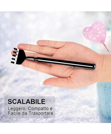 Xanewza 4-Piece Portable Back Scratcher & Massager - Telescopic Bear Paw Design for Ultimate Relief - Buy Online on GoSupps.com
