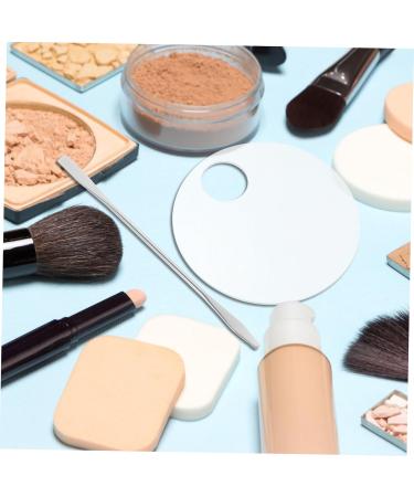 2 Sets Makeup Palette Tools | Acrylic & Metal Blending Palette for Foundation & Pigment Mixing International Shipping Available - Buy Online on GoSupps.com