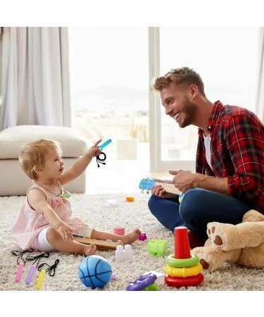 GWAWG 4PCs Sensory Chewing Necklace - Durable Silicone for Autism | Perfect for Kids & Adults - Buy Online on GoSupps.com