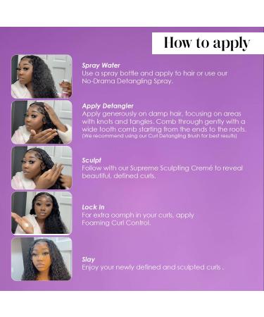 No-Drama Detangling Spray | Knot-Free Tangle Tamer | Hydrating Instant Hair Detangler - 8.5 Fl oz | International Shipping Available - Buy Online on GoSupps.com
