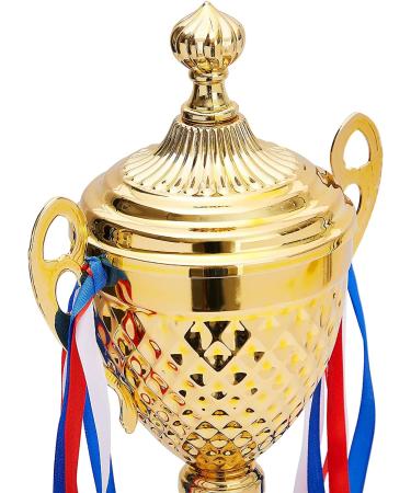 Juvale Large Gold Trophy Cup for Sports Tournaments & Competitions - 15.2 x 7.5 x 3.7 inches - Buy Online on GoSupps.com