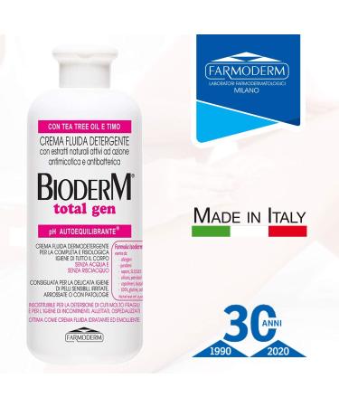 Bioderm Biodermocosmetici Total Gen Cleanser with Thyme and Tea Tree Oil 500ml - Buy Online on GoSupps.com