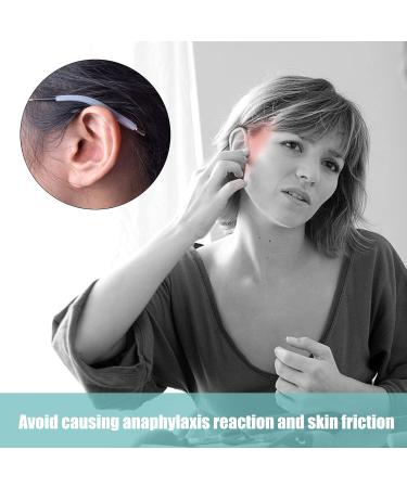 20 Pairs Silicone Anti-Slip Glasses Ear Brake Tips | Replacement Accessories for Sports & Reading Glasses (2.5-5 mm) - Buy Online on GoSupps.com