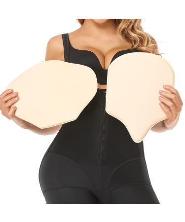 Ab Boards and Foams Set Post Surgery Liposuction Bbl Lipo Foam boards for Lipo Recovery Ab Front and Back Board after Lipo Abdominal Compression Board for Lipo 360 White
