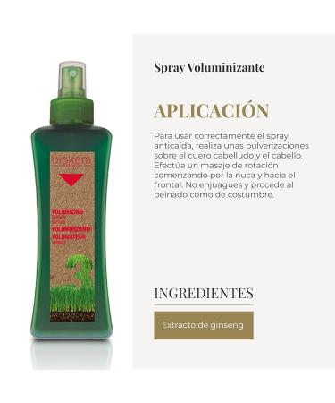 Salerm Biokera Natura Volumizing Spray 300 ml / 10.1 oz - Buy Online on GoSupps.com