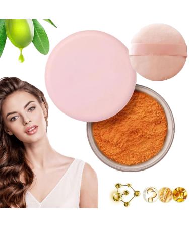 AllauraBeauty Pink Setting Powder AllauraBeauty Blurring Setting Powder AllauraBeauty Blurring Powder AllauraBeauty Setting Powder Lasting Waterproof Face Powder for Makeup (#4)