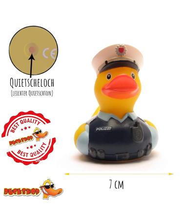 Buy Police Rubber Duck | Squeaking Bath Toy for Kids | Duckshop International Shipping - Buy Online on GoSupps.com