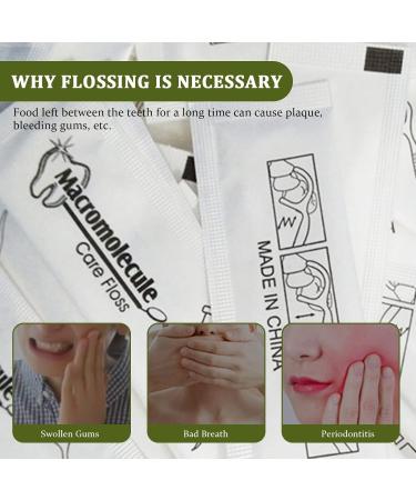 Modixun 150 Pack Dental Floss - Individually Packaged Ungromatic Flexible - Perfect for Family Travel & Hotels - Buy Online on GoSupps.com