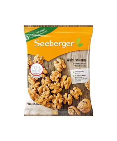 Seeberger walnut kernels: walnuts without a bowl - rich in omega -3 fatty acids - ideal as a healthy snack - without additives vegan (1 x 150 g) sweet 150 g (1 x 150 g)
